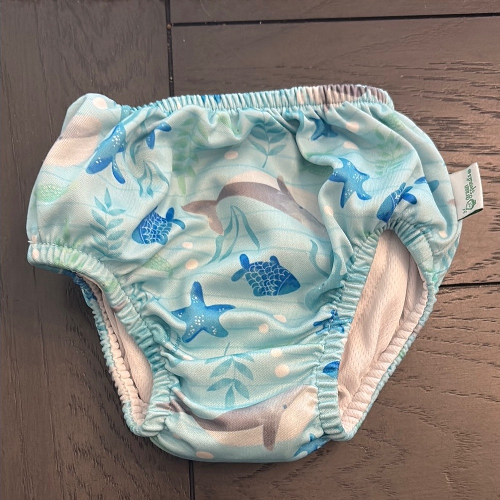 Blue Dolphin Swim Diaper